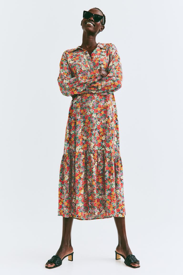 Patterned Shirt Dress | H&M (US)