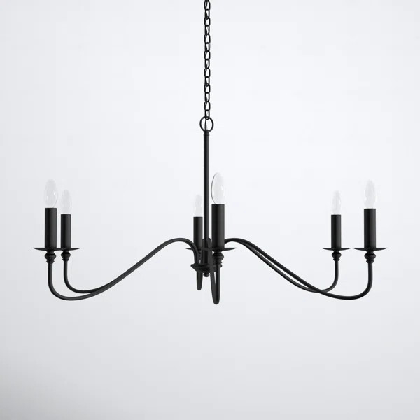 Ableton 6 - Light Dimmable Classic / Traditional Chandelier | Wayfair North America