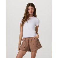 Vuori Short Sleeve Feather Classic T-Shirt | White | XXS | Vuori Clothing (US & Canada)