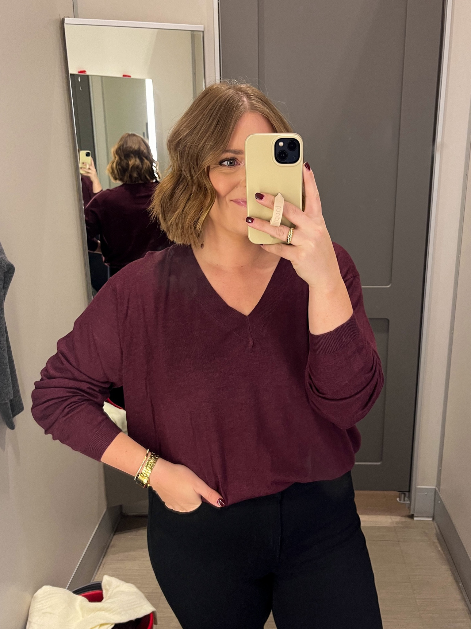 Target Style// love this color for Fall! It’s a lightweight sweater that is perfect for layering under a jacket
Wearing L (runs big, I need a M)

#LTKStyleTip #LTKFindsUnder50 #LTKMidsize