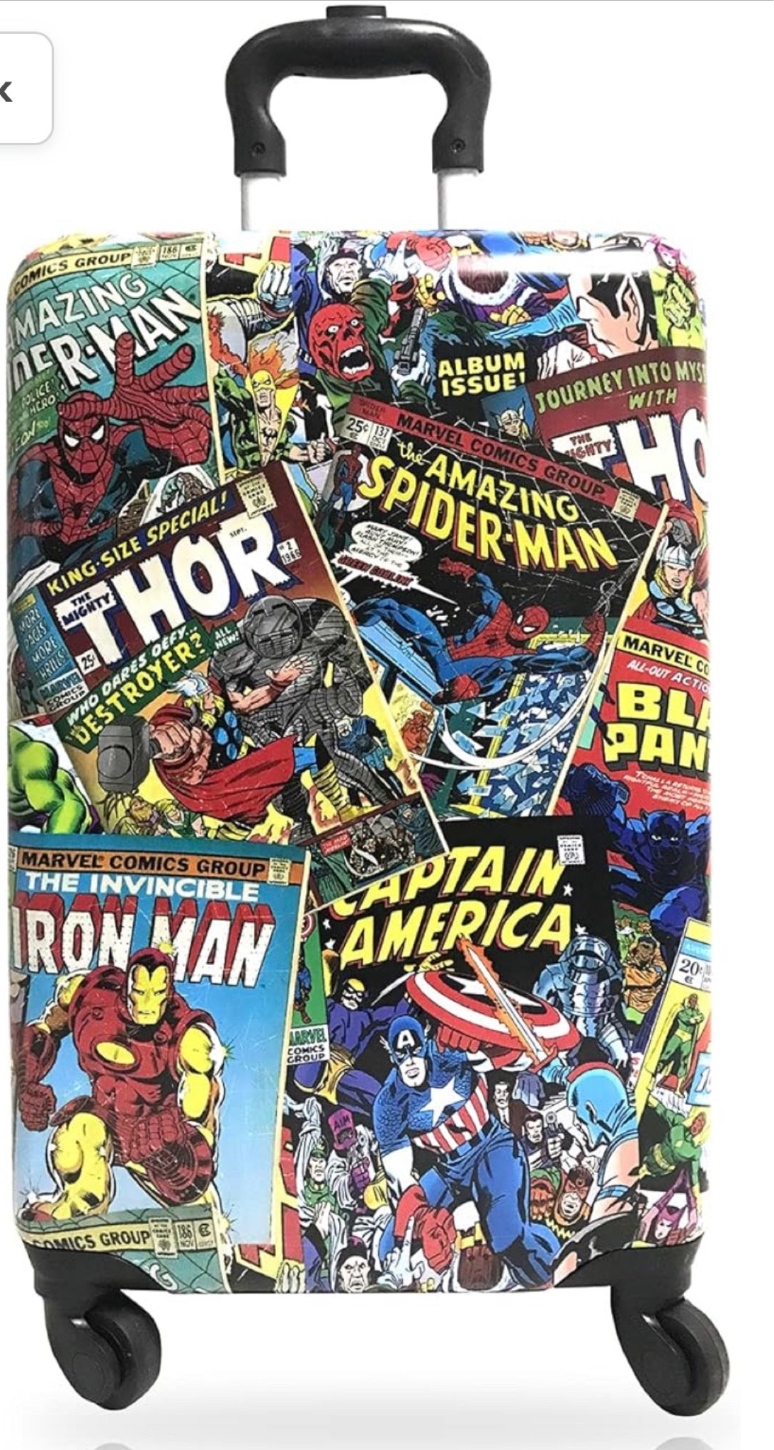 Kids marvel rolling carryon luggage 

#LTKtravel #LTKGiftGuide #LTKfindsunder100