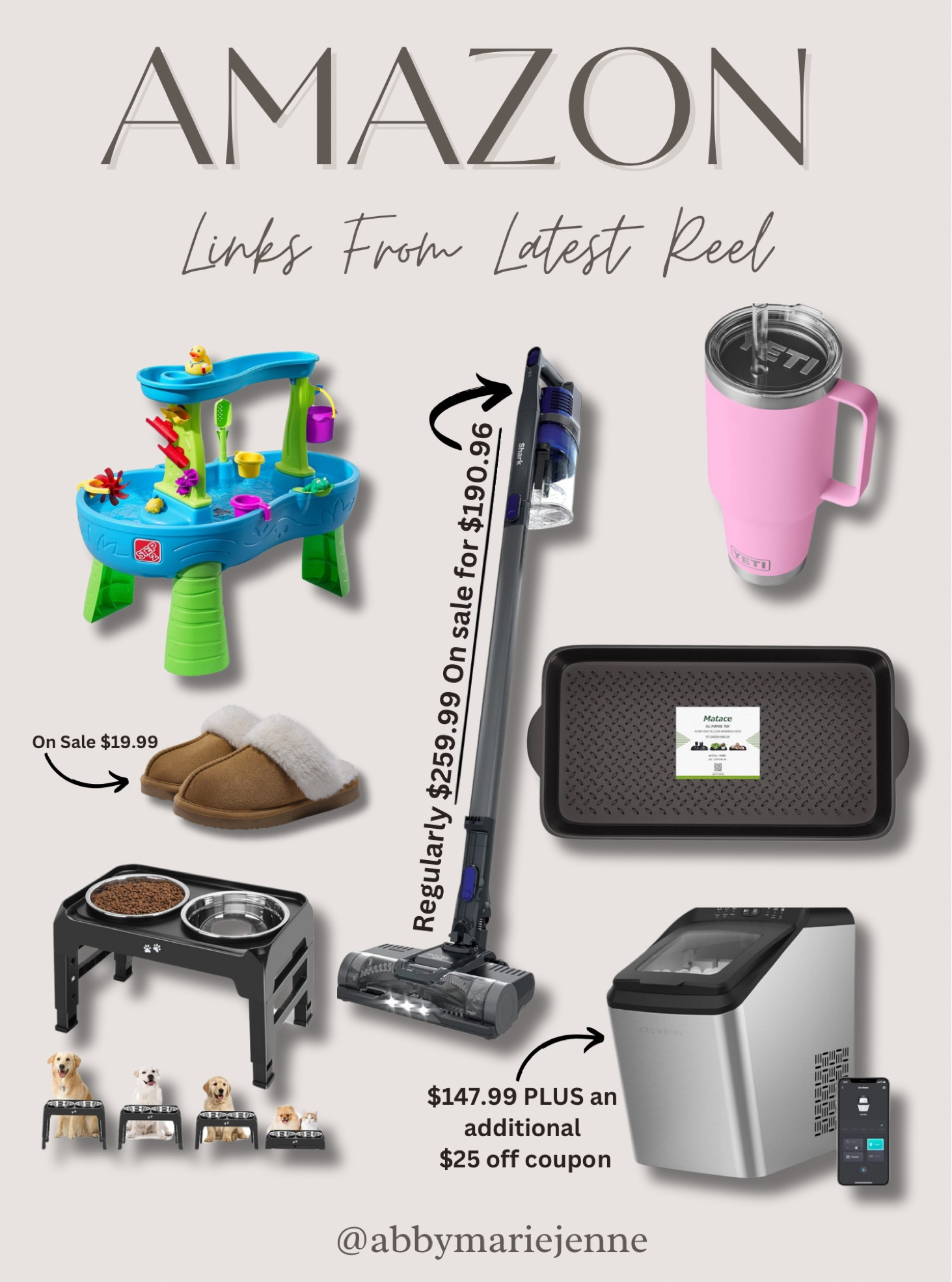 Amazon finds. Spring cleaning. Cleaning essentials. Cordless vacuum. Shark vacuum. Dog accessories. Pet accessories. Kids activities. Outdoor water toys. Summer toys. Easter gifts. Pellet ice maker. 

#LTKSeasonal #LTKhome #LTKsalealert