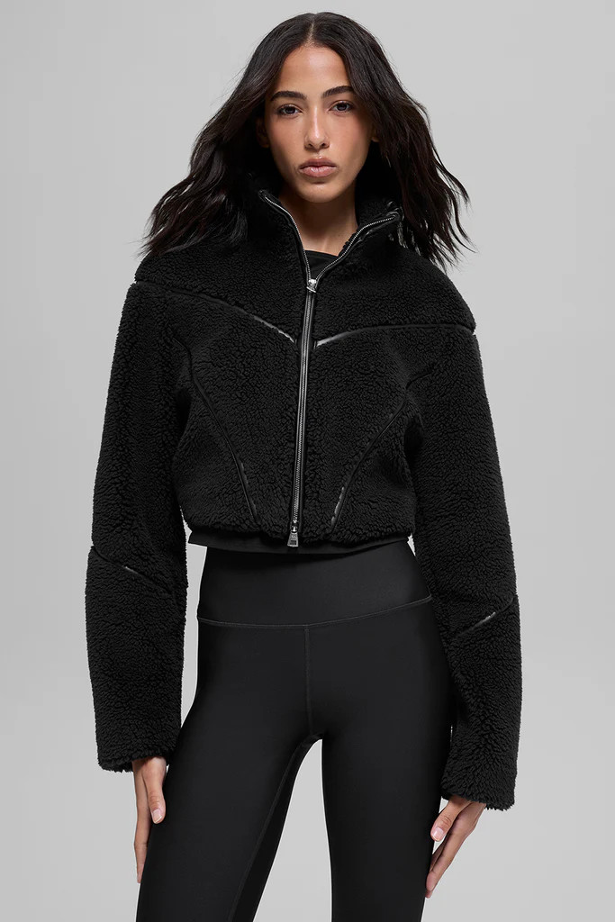 Sherpa Cropped Slope Side Jacket$152$218$152$218| (2)Review Summaryor 4 installments of $38.00 by | Alo Yoga (US)