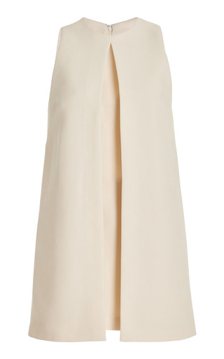 The Cory Split-Front Crepe Mini Dress | Moda Operandi (Global)