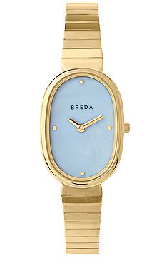 Breda Jane Watch in Gold & Blue from Revolve.com | Revolve Clothing (Global)
