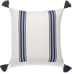 Hofdeco Coastal Coastal Patio Indoor Outdoor Lumbar Pillow Cover ONLY for Backyard, Couch, Sofa, ... | Amazon (US)