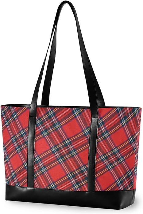 Canvas Laptop Tote Bag for Women - Work & Travel with Zipper | Amazon (US)