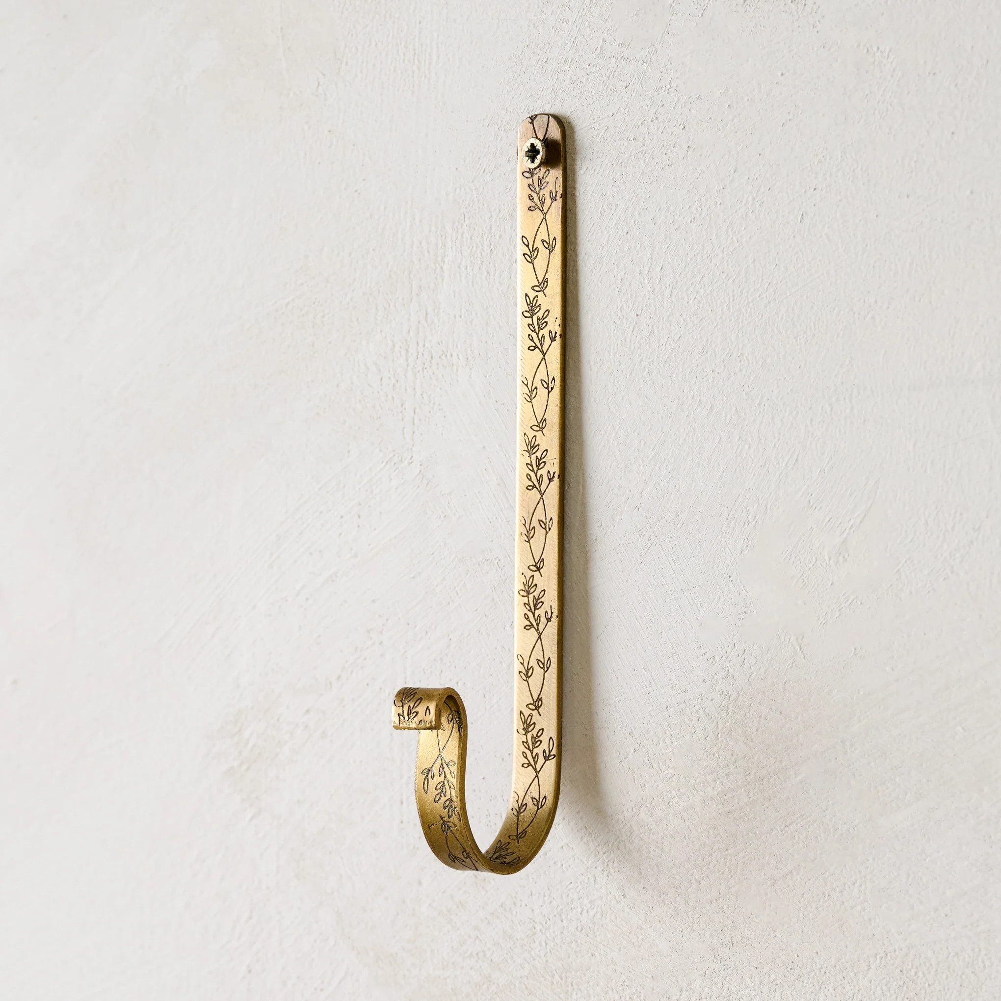 Celine Etched Brass Hook | Magnolia