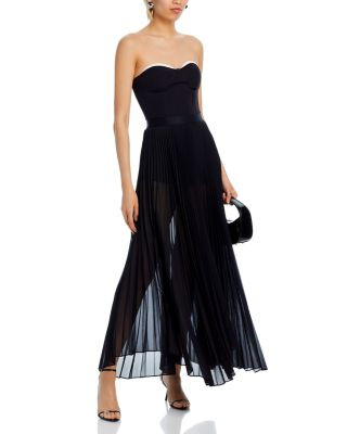 Alice and Olivia Katz Sunburst Pleat Maxi Skirt  | Bloomingdale's Women | Bloomingdale's (US)