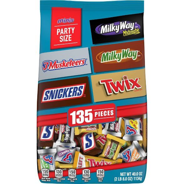 Mars Minis Chocolate Favorites Variety Pack - 40oz | Target