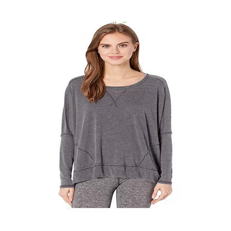 Free People Women s First Choice Tee T Shirt Gray Size Large | Walmart (US)