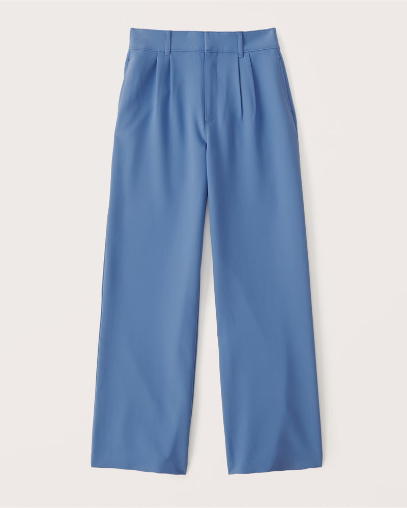 Women's Tailored Wide Leg Pants | Women's | Abercrombie.com | Abercrombie & Fitch (US)