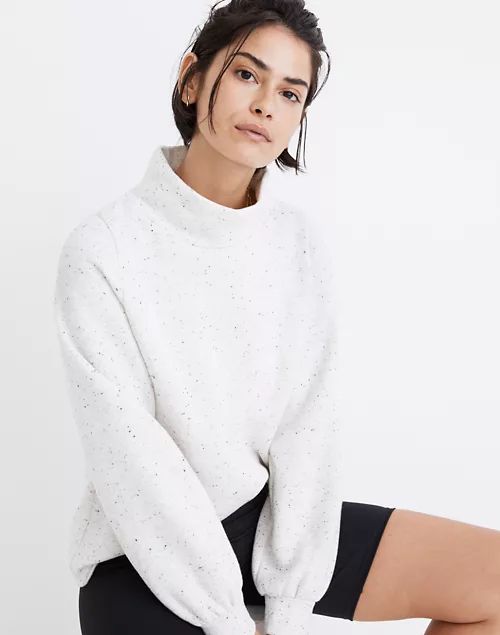 MWL Betterterry Relaxed Turtleneck Sweatshirt | Madewell