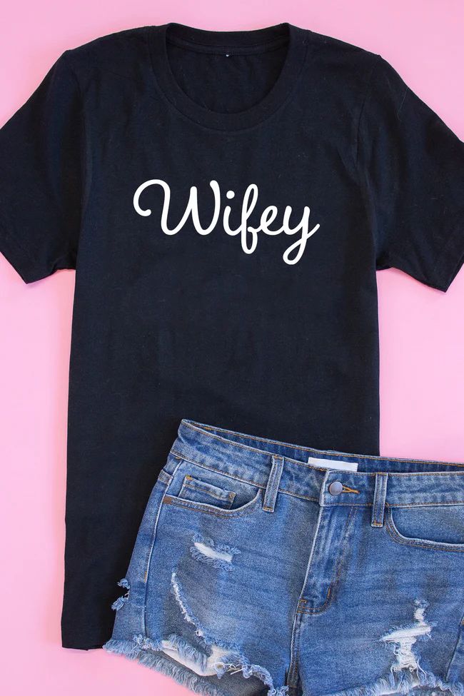 Wifey Graphic Tee | The Pink Lily Boutique