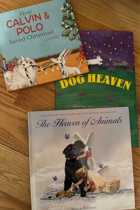 Books about pet / dog loss and heaven 

#LTKfamily #LTKkids