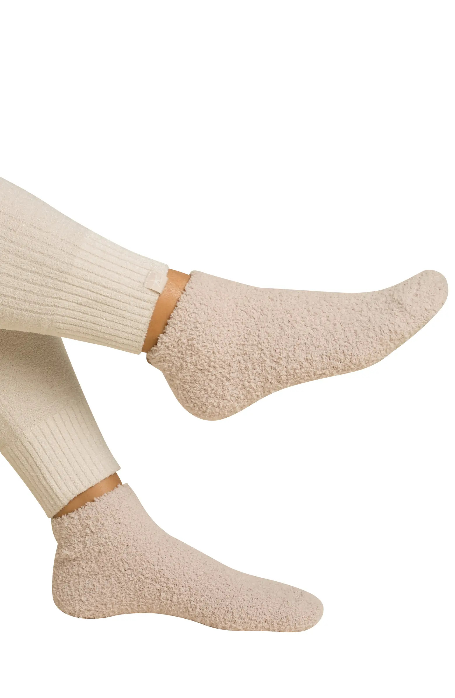 Barefoot Dreams® CozyChic™ Assorted 2-Pack Ankle Socks | Nordstrom | Nordstrom