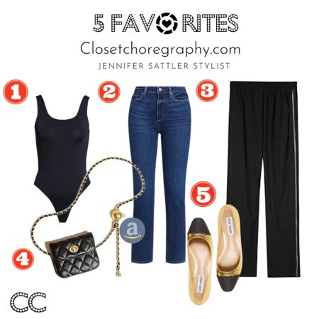 5 FAVORITES THIS WEEK

Everyone’s favorites. The most clicked items this week. I’ve tried them all and know you’ll love them as much as I do. 
#trackpants
#twotoneflats
#balletflats
#designerimspired
#beltbag
#bodysuit
#paigejeans
#cindy

#LTKover40 #LTKstyletip #LTKfindsunder50