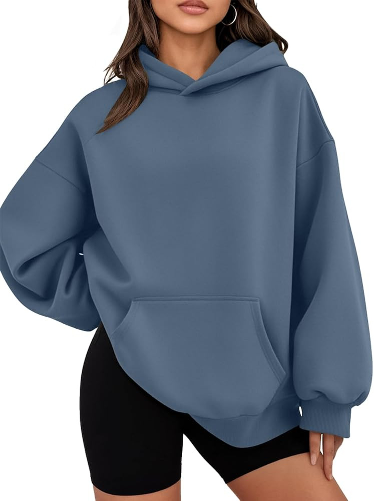WYNNQUE Hoodies for Women Oversized Sweatshirts Fall Fashion Outfits 2025 Casual Sweaters Tops Fl... | Amazon (US)