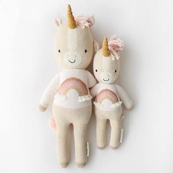 cuddle + kind Zara The Unicorn Little 13" Hand-Knit Doll – 1 Doll = 10 Meals, Fair Trade, Heirloom Q | Amazon (US)