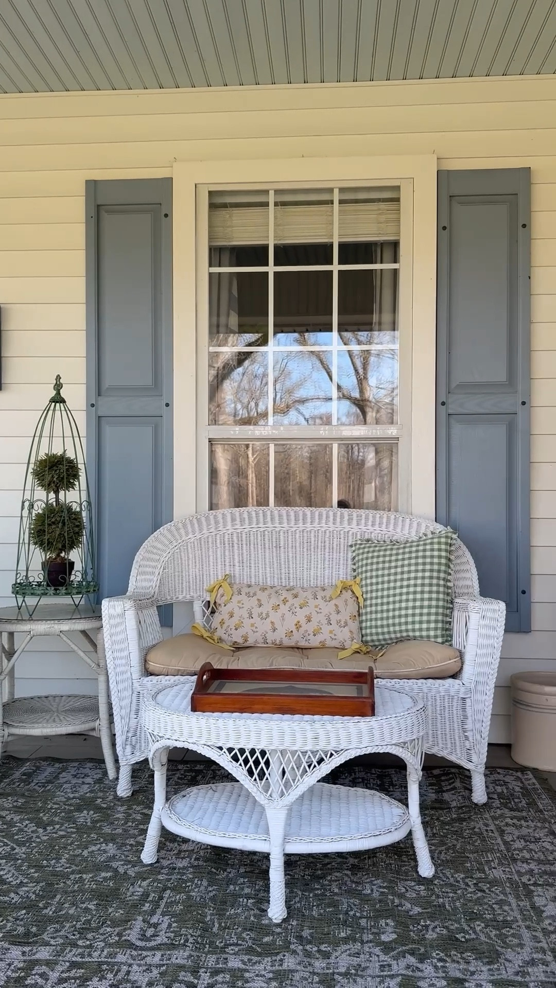 Giving my porch its spring refresh and sharing all the pieces that make it feel so fresh and welcoming 🌼.
Porch, porch decor, spring decor 

#LTKHome
