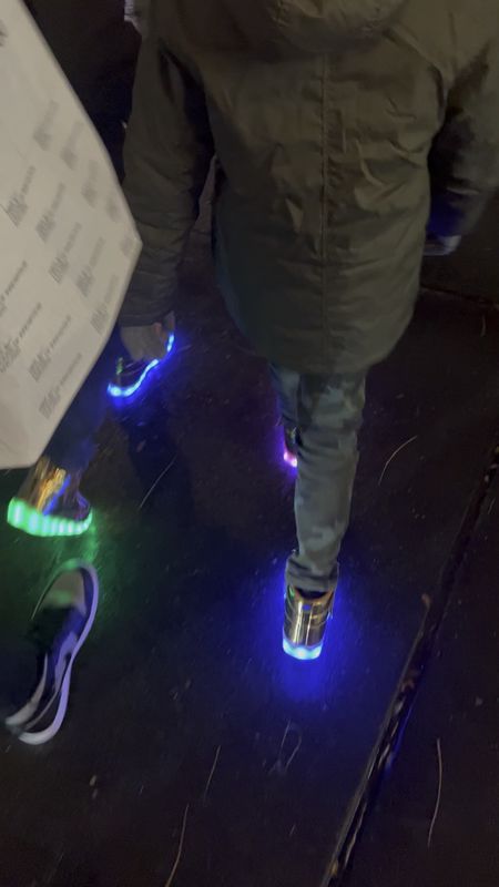 I’ve bought & shared these kids light up shoes (they come in so many colors) for yearssss! My boys love them. They were perfect for New York City. They have also have worn them to Disney and anywhere else we go at night 🤣

They come with a little charger. Christmas gift idea. Kids clothing. Gift guide. Boys clothing. NYC Vacation  

#LTKfamily #LTKkids #LTKshoecrush
