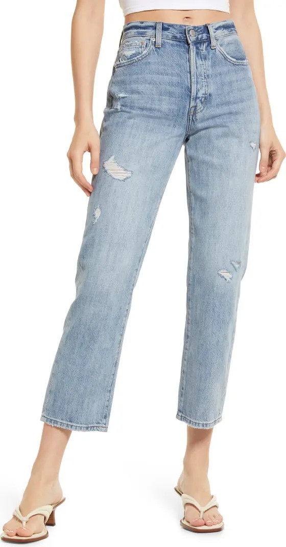 Pistola Charlie High Waist Straight Leg Jeans | Nordstrom | Nordstrom