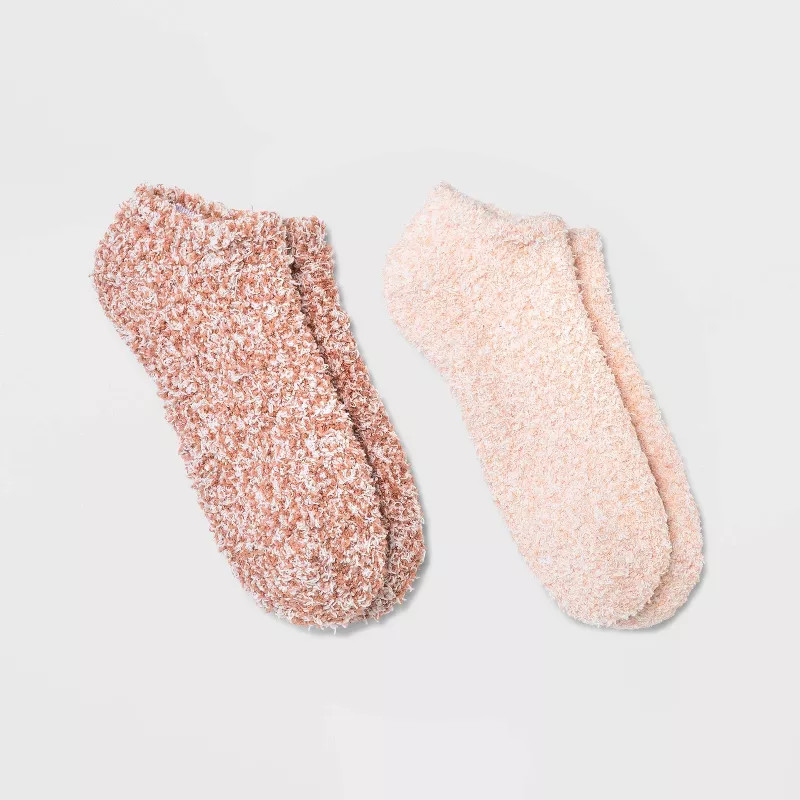 Women's Cozy Marled 2pk Low Cut Socks - Universal Thread™ 4-10 | Target