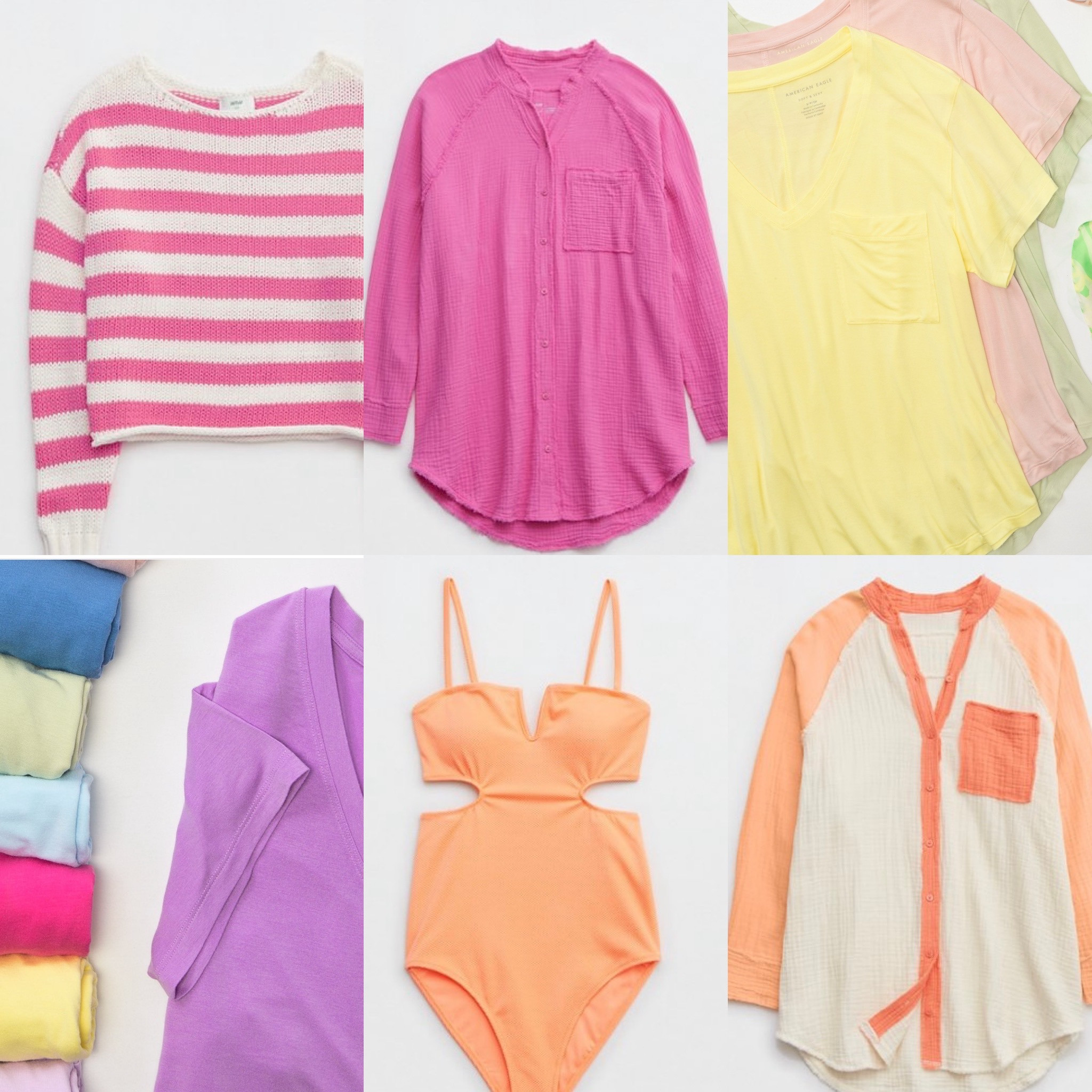 Sale alert! Just grabbed these Aerie Pool To Party Cover Ups that NEVER go on sale! I linked everything I grabbed🤗😎 Swim is also on super sale! I have the cover up in mediums but grabbed smalls this time! Swim in a large and shorts in a medium based on reviews! The soft and sexy tees and tanks are also on sale! 

#LTKsalealert #LTKunder50 #LTKswim