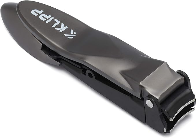 Nail Clippers for Men with Catcher - KLIPP Heavy Duty Razor-Sharp Self-Collecting Nail Cutter, Er... | Amazon (US)