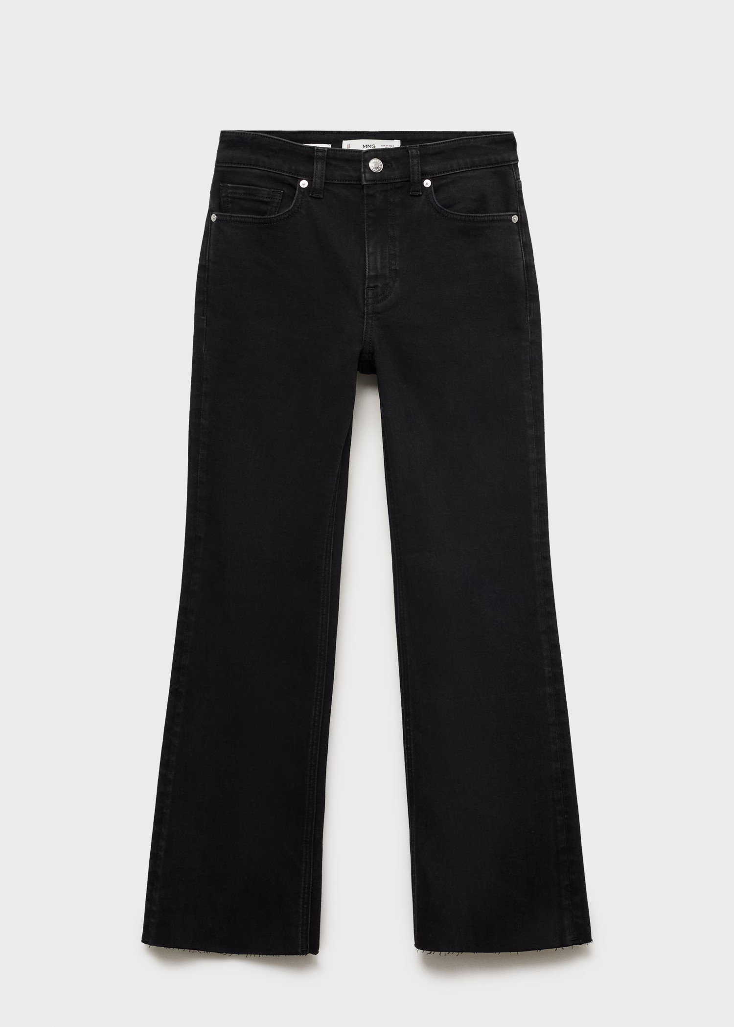 Sienna flared cropped jeans - Women | MANGO United Kingdom | MANGO (UK)