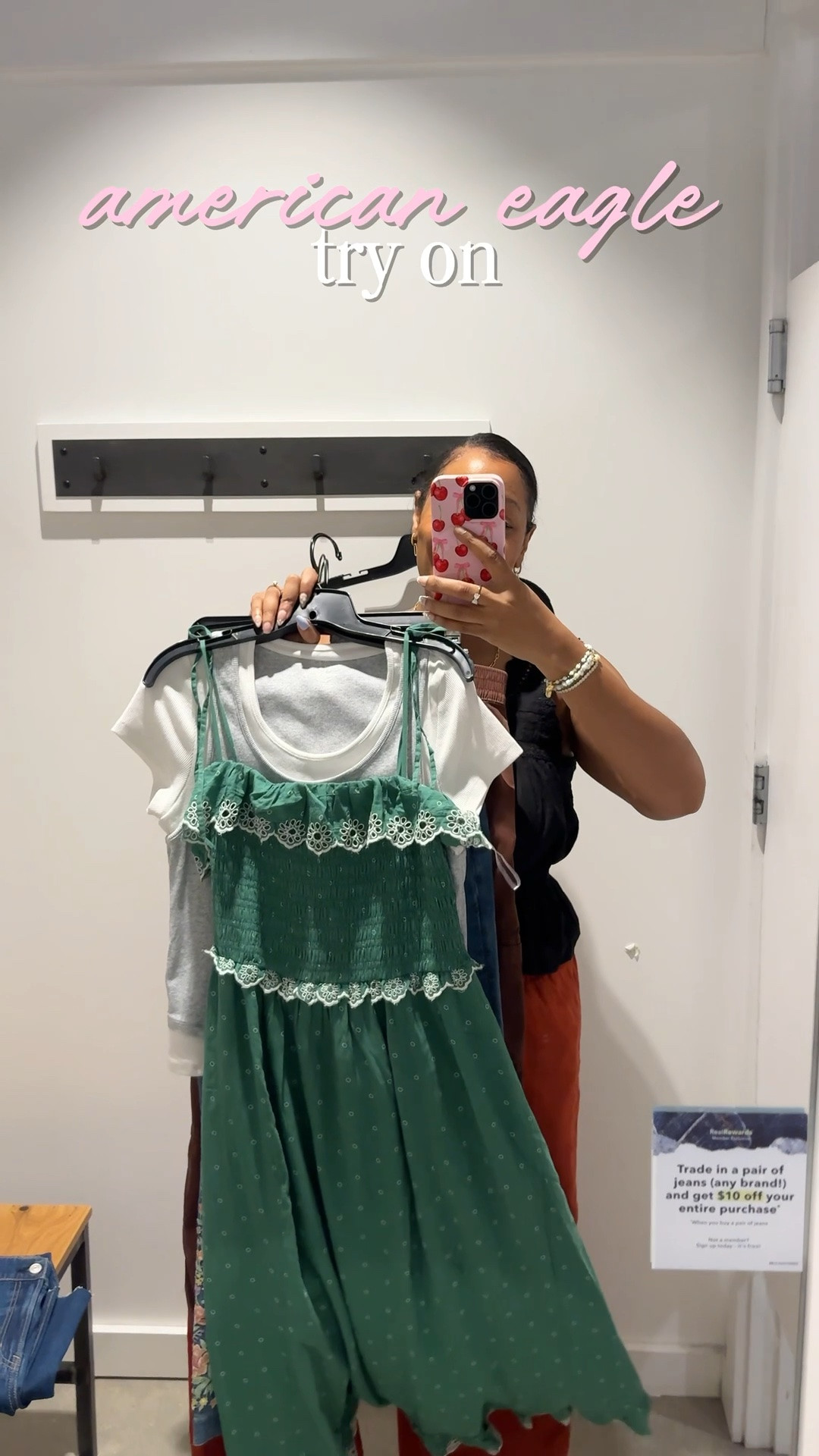 American Eagle try on haul. The dress fit tts but everything else I’d size up. The ripped jeans are a size 14. They didn’t have 12s for me to try but the 14s fit well.

#LTKootd #LTKMidsize #LTKOver40