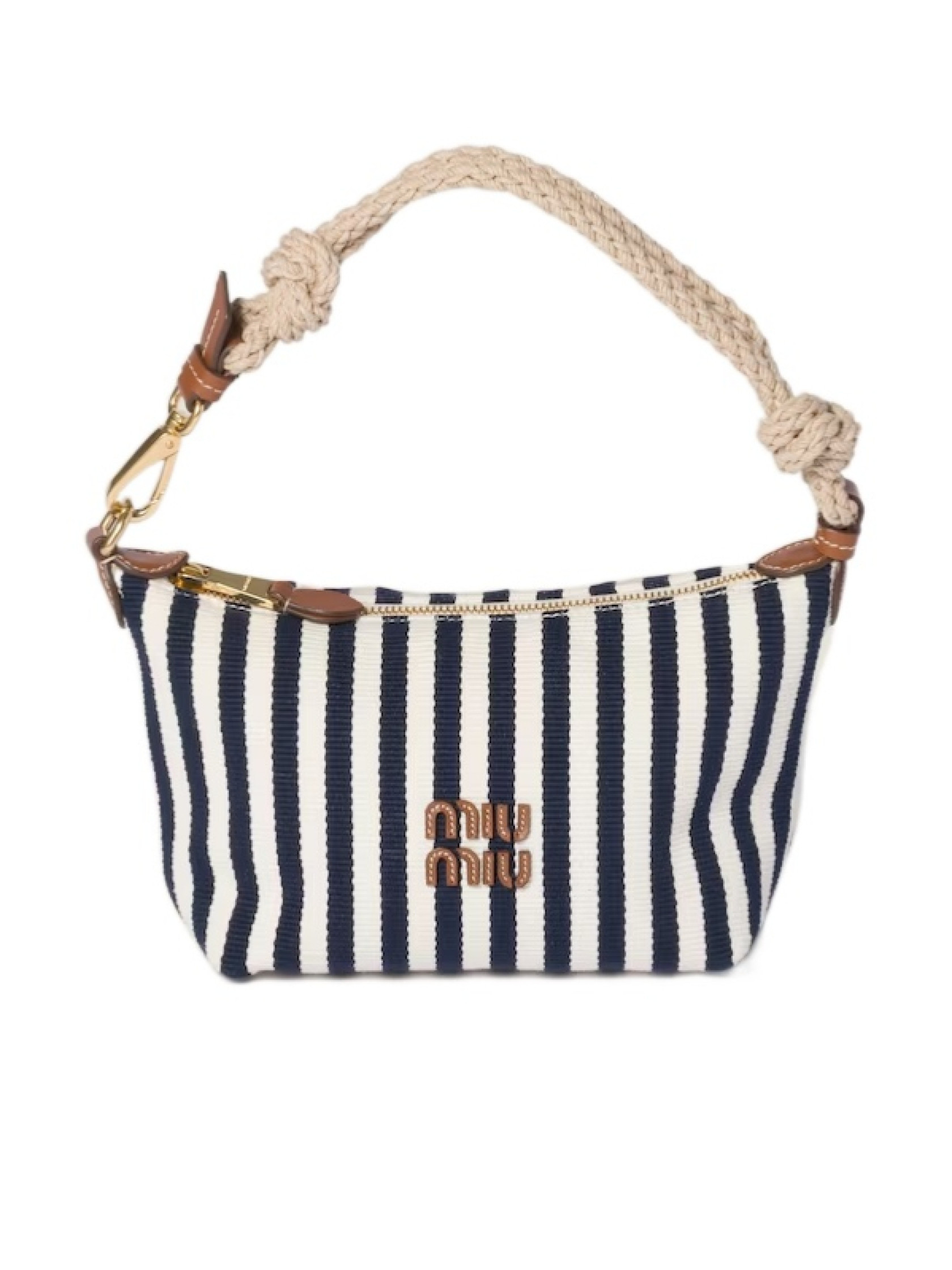 Cotton and leather pouch | Senser US