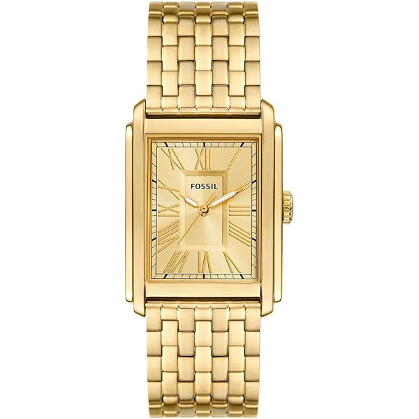 Fossil Women's Raquel Quartz Stainless Steel Three-Hand Watch | Amazon (US)