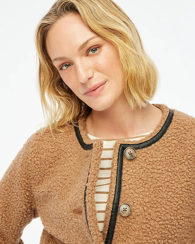 Sherpa lady jacket | J.Crew Factory