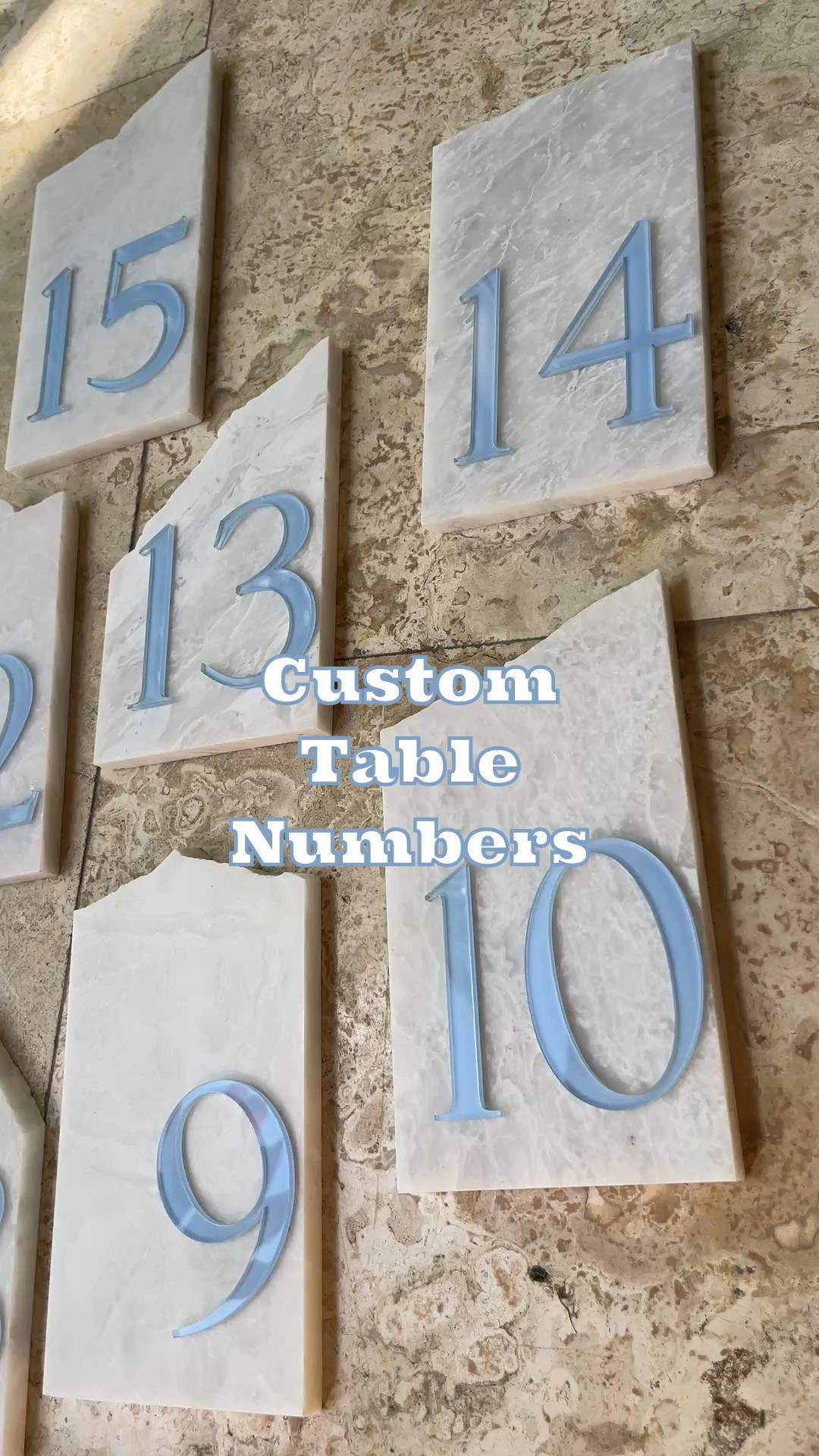loved these custom color marble tile table  numbers for our wedding. Added the perfect touch to our color scheme. 

parties, wedding decor, destination wedding, table numbers, 

#LTKParties #LTKSeasonal #LTKWedding