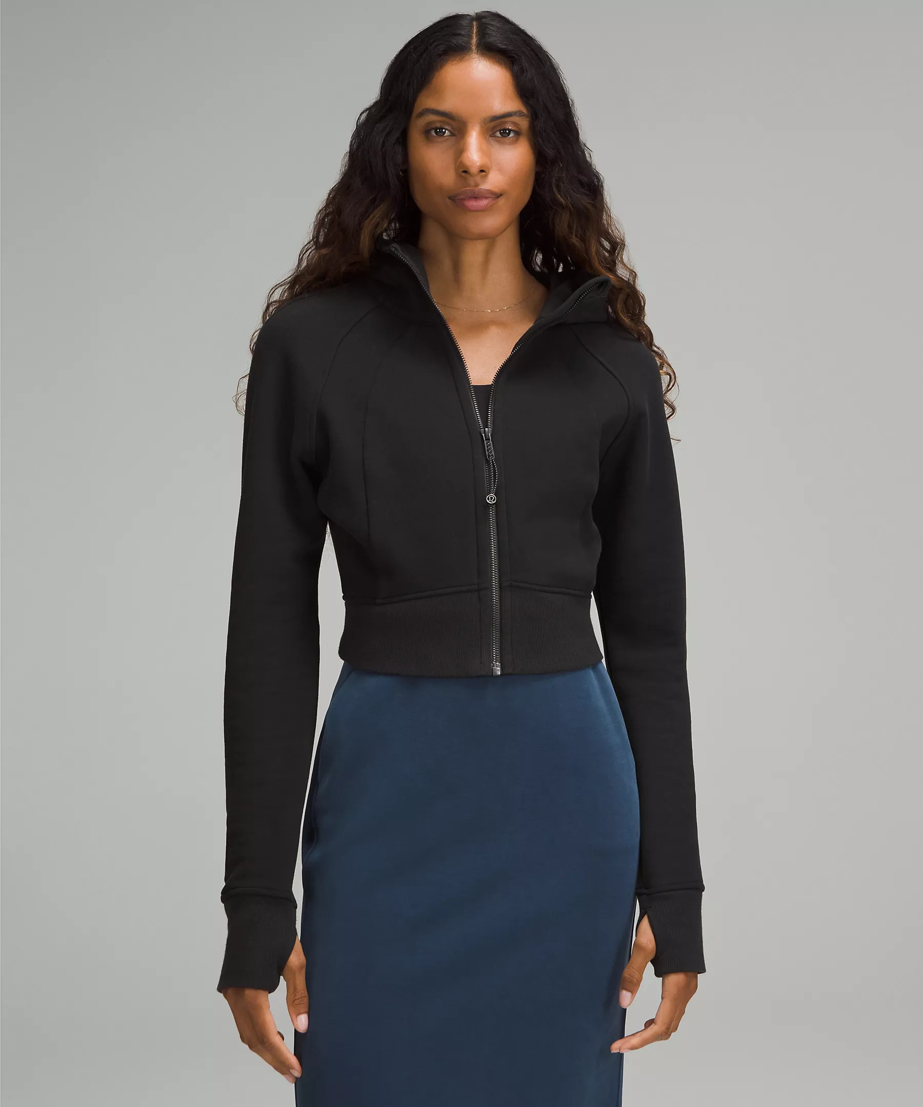 Scuba Full-Zip Cropped Hoodie | Women's Hoodies & Sweatshirts | lululemon | Lululemon (US)