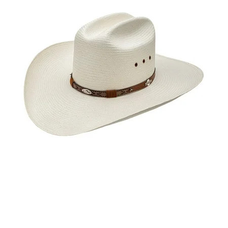 Stetson Unisex Rodeo Natural Cattleman Straw Cowboy Hat Natural 7 1/2 | Walmart (US)