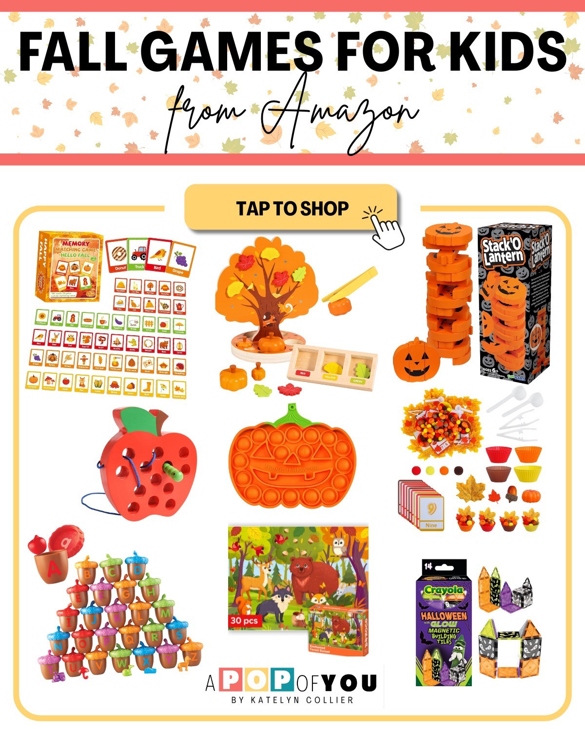 Fall Games for Kids 

 #LTKSeasonal #LTKKids #LTKFamily