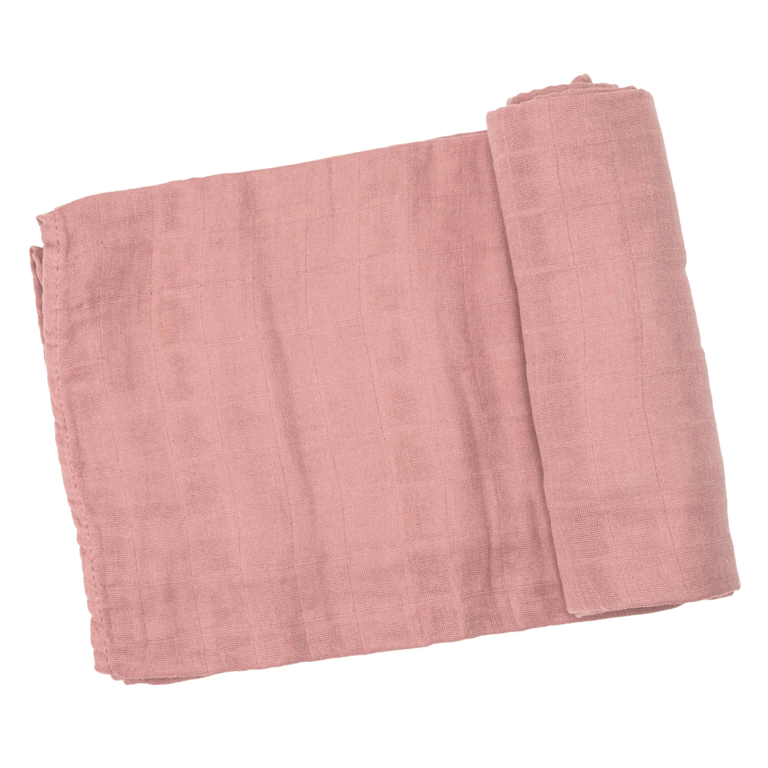 Muslin Swaddle, Rose Tan | SpearmintLOVE