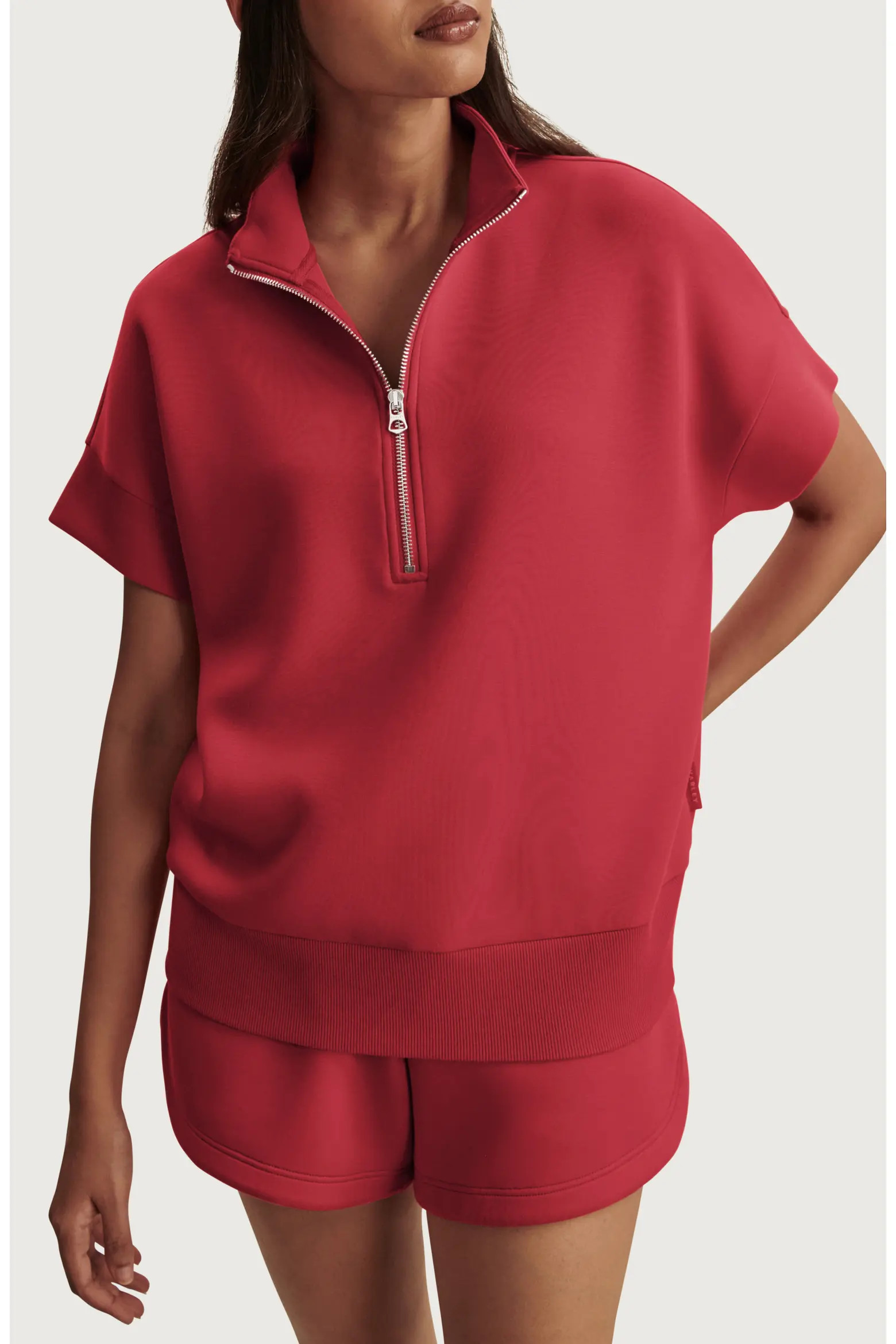 Ritchie Short Sleeve Half Zip (Women) | Nordstrom | Nordstrom