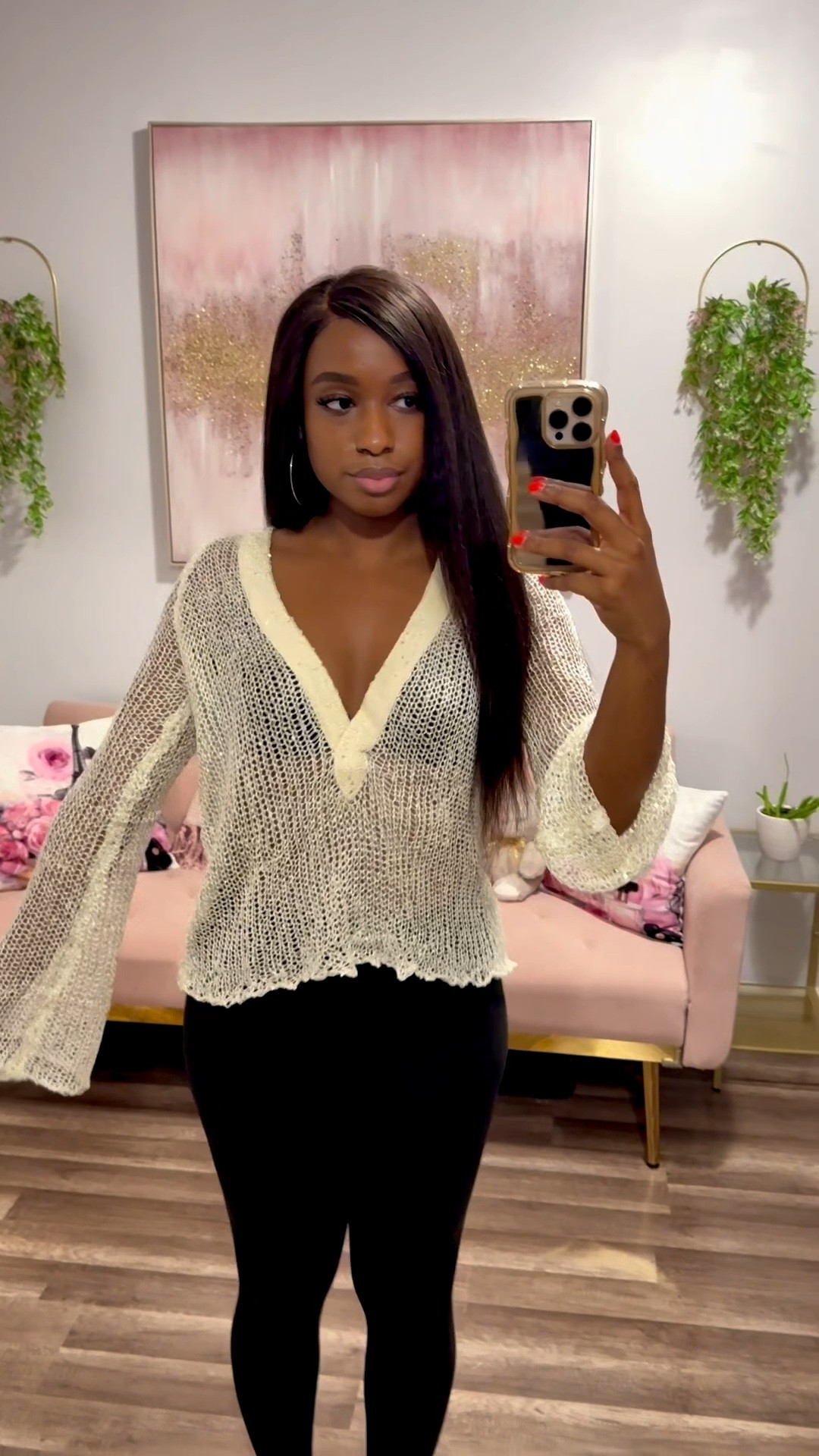 Shine bright ✨ This Yuwenier sequin crochet cover-up is the ultimate going-out piece! Sexy plunging neckline, see-through details, and batwing sleeves for a bold, effortless vibe. Perfect for Halloween, nights out, or turning heads wherever you go! 

#PartyReady #HalloweenStyle #SequinTop #GoingOutOutfit #LTKStyle

#LTKFindsUnder50 #LTKFindsUnder100 #LTKStyleTip