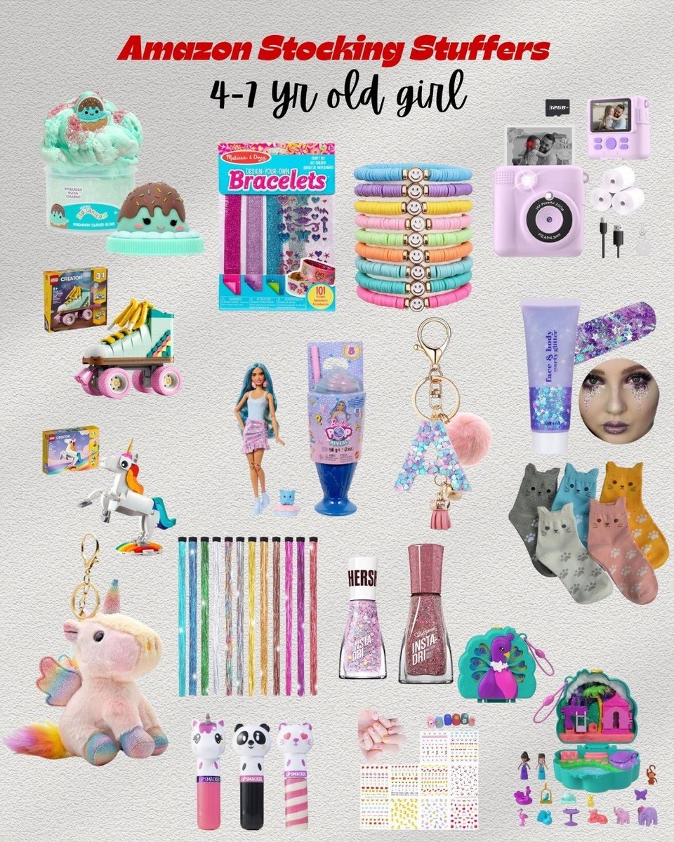 Amazon fun and unique stocking stuffers for the 4-7 yr old girl in your life 

#LTKGiftGuide #LTKHoliday #LTKKids