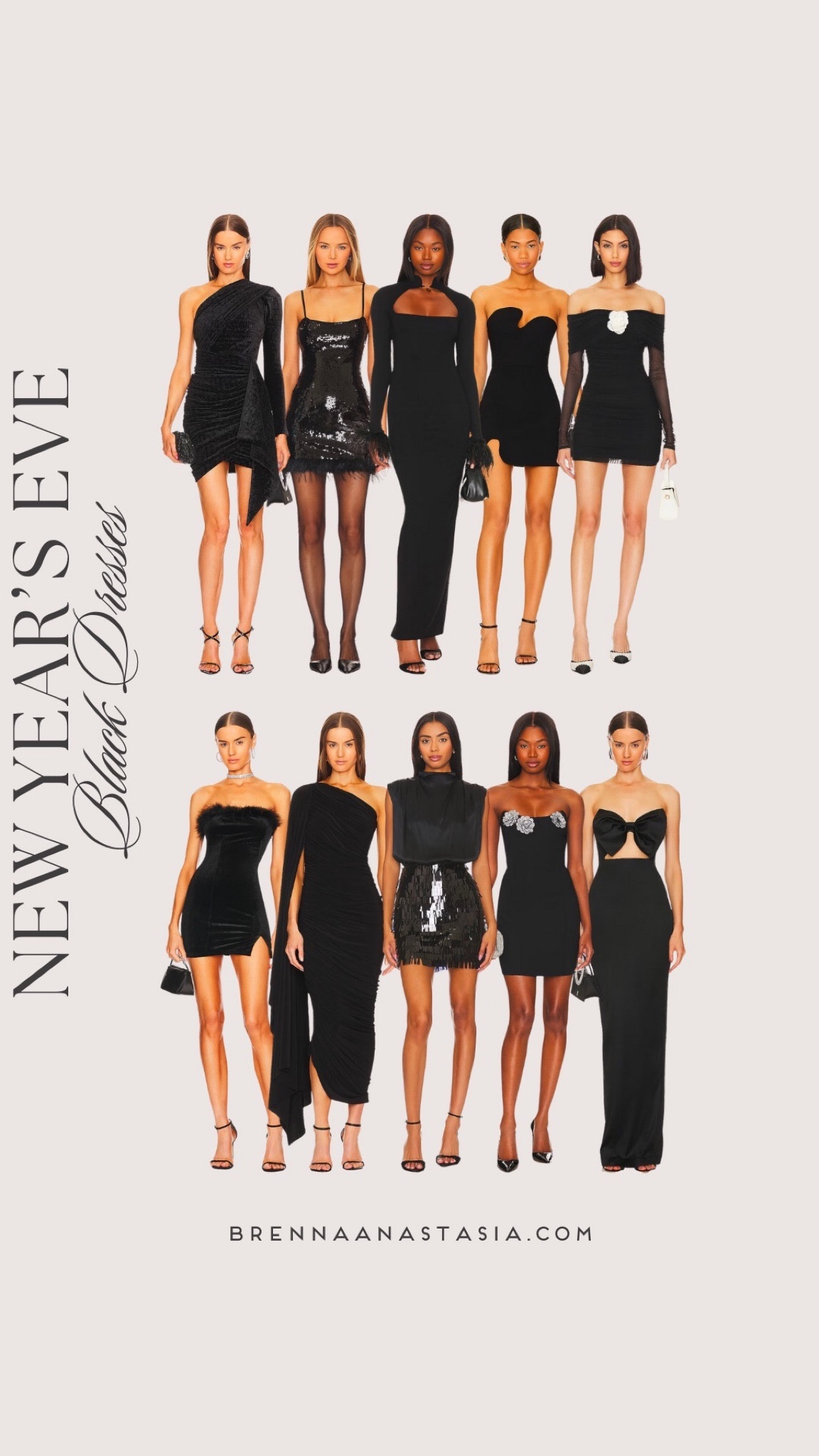New Years Eve dresses! These stunning black dresses would be perfect for NYE! 

#LTKparties #LTKstyletip #LTKHoliday