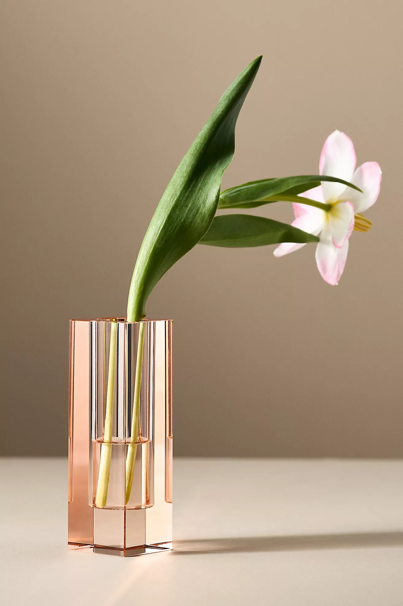 Cut Glass Stem Vase | Anthropologie (US)