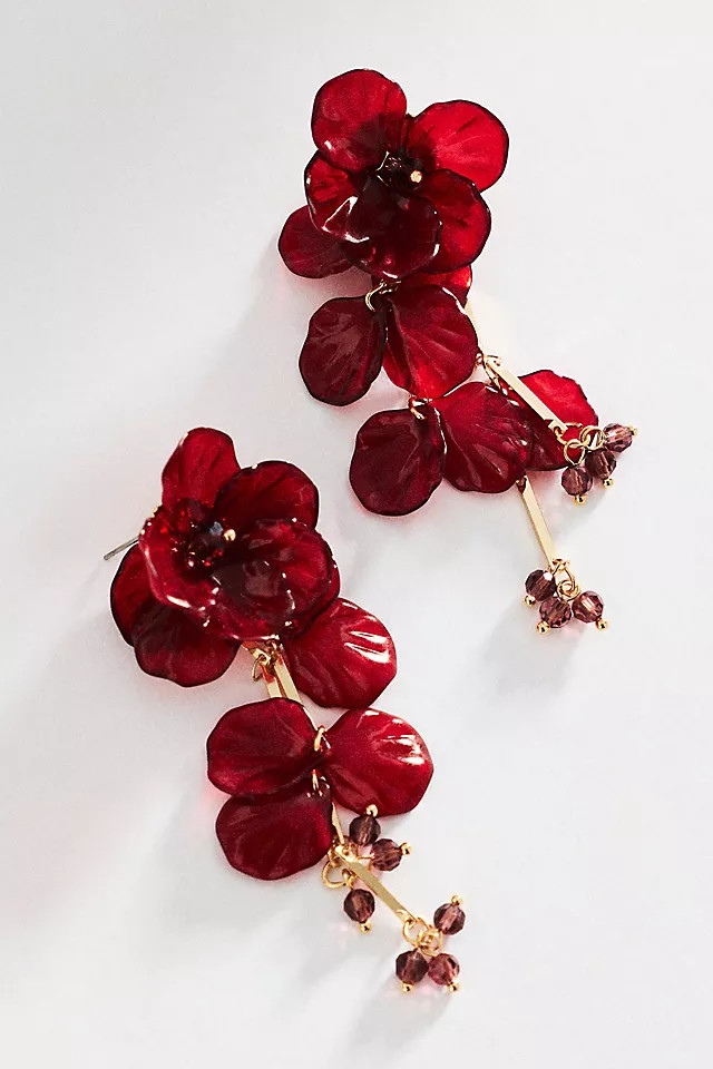 Floral Drop Earrings | Anthropologie (US)