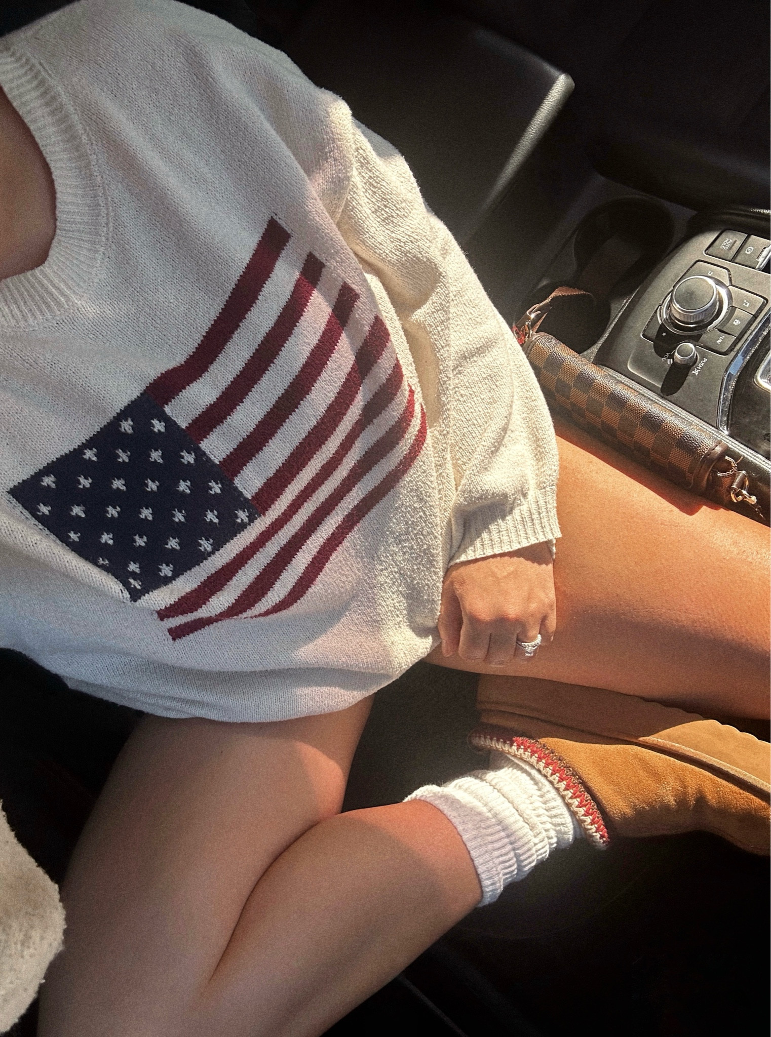 Labor Day weekend vibes 🇺🇸 Flag sweater + sweatshirt + fall sweater

#LTKStyleTip #LTKFallSale #LTKActive