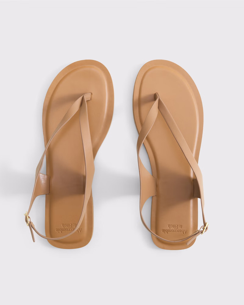 Slingback Thong Sandals | Abercrombie & Fitch (US)