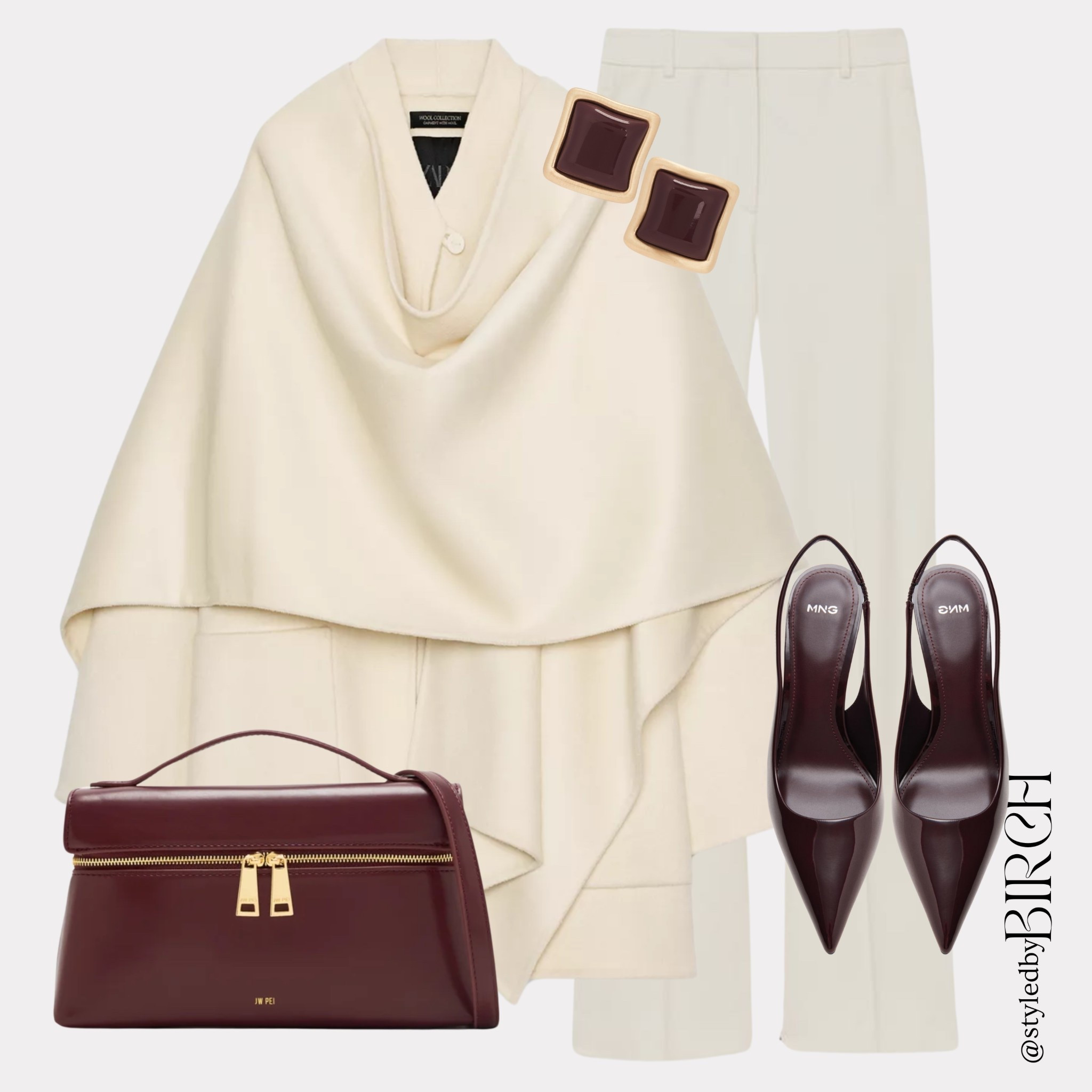 Take the look I shared the other day straight from day to evening by switching the jeans for tailored trousers and bringing in burgundy accessories ♥️ It instantly adds that winter-festive feel🎄

#LTKmodest #LTKfestive #LTKwinter