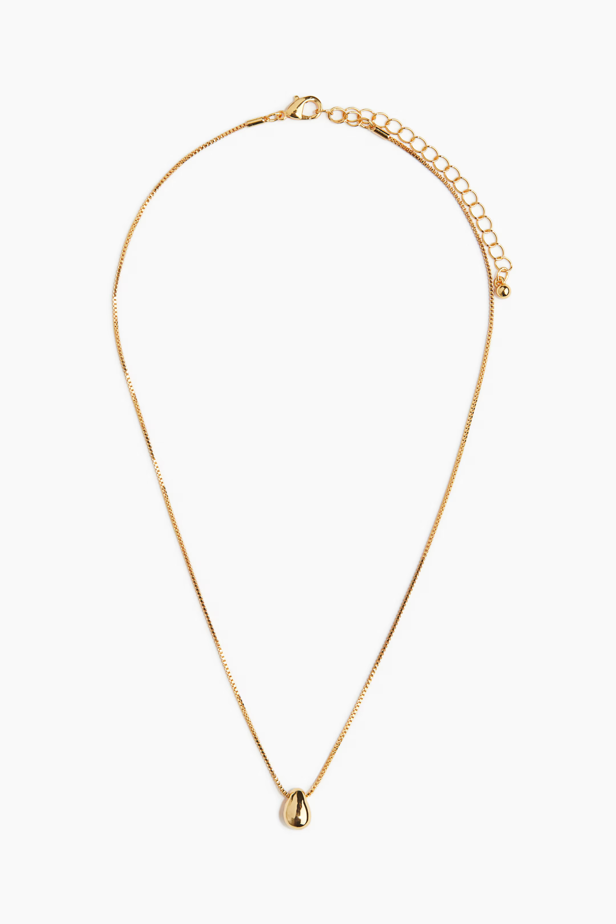Gold-plated pendant necklace - Gold-coloured - Ladies | H&M GB | H&M (UK, MY, IN, SG, PH, TW, HK)
