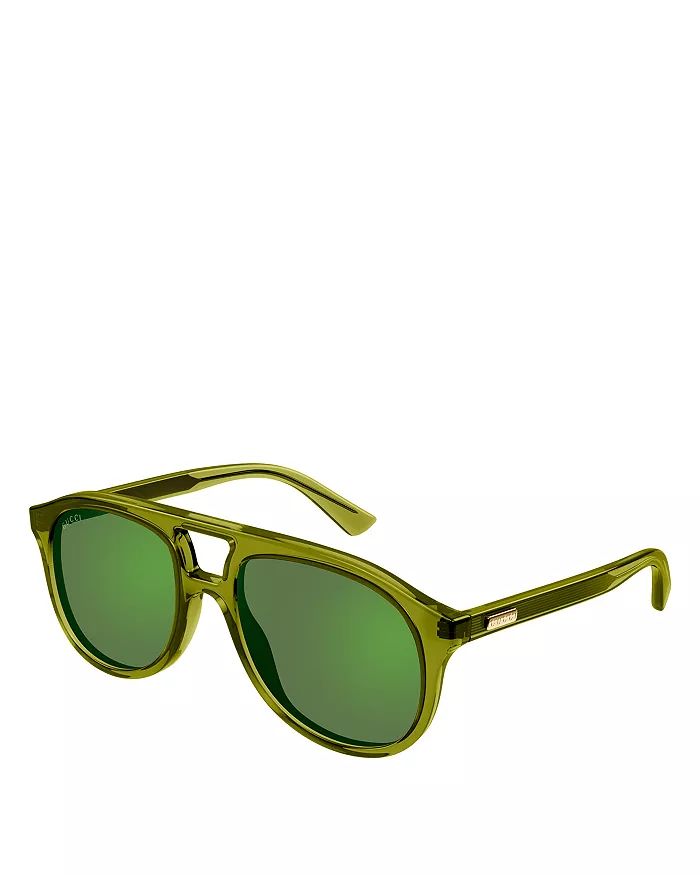 '80s Monocolor Pilot Sunglasses, 54mm | Bloomingdale's (US)